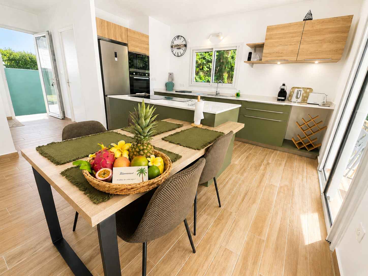 Cuisine équipée villa Guadeloupe